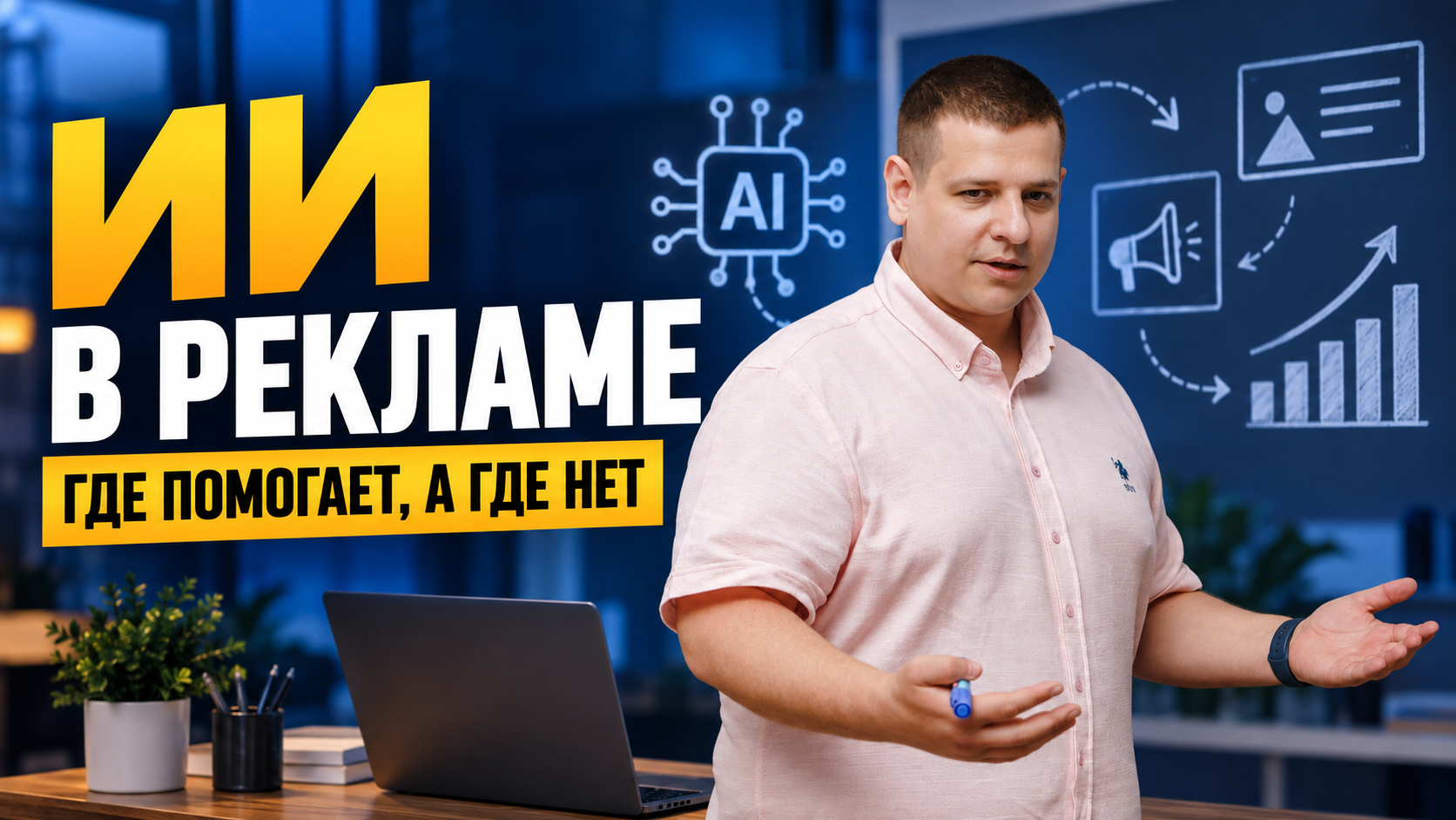 ИИ в рекламе: где помогает, а где не заменяет специалиста